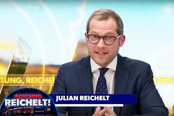 Screenshot aus "Achtung Reichelt", dem Youtube-Kanal von Julian Reichelt
