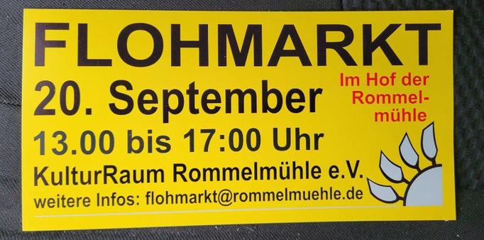 Flohmark am 20. September 13 bis 17 Uhr in Bietigheim-Bissingen