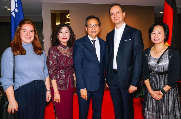 Feierlichkeiten in Berlin zum 114. Jahrestag der Gründung der Republik China