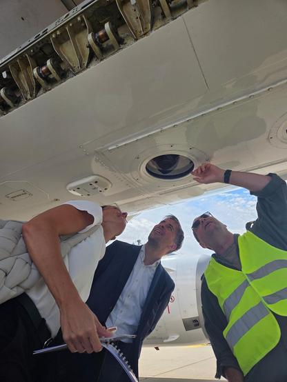 Airbus A319 Offener Himmel (A319OH), Ansicht der Kameras 
